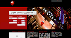 Desktop Screenshot of hotelercilla.es